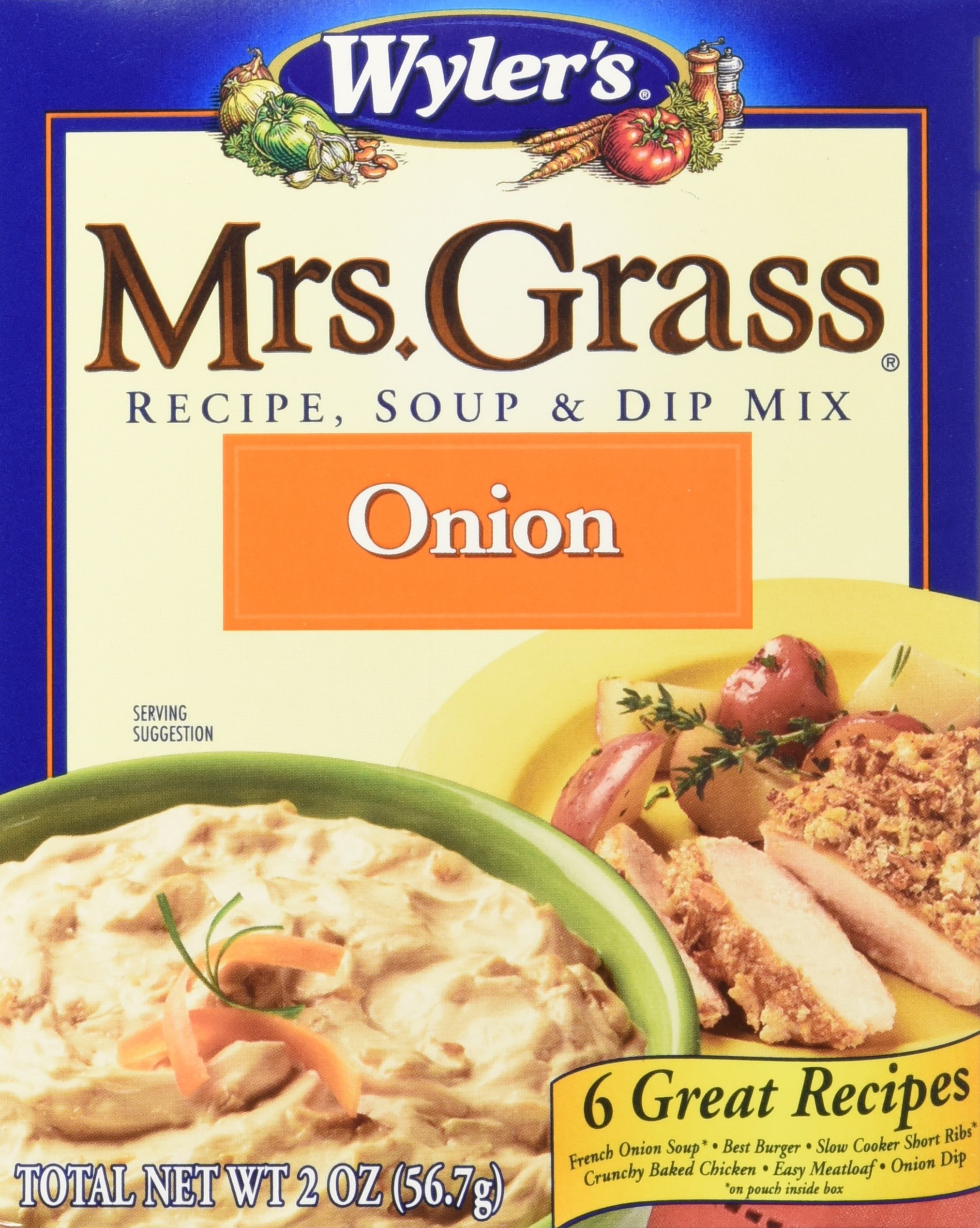 Amazon.com : Mrs. Grass Soup Mix, Extra Noodles, 5.2 Ounce (Pack of 12 ...