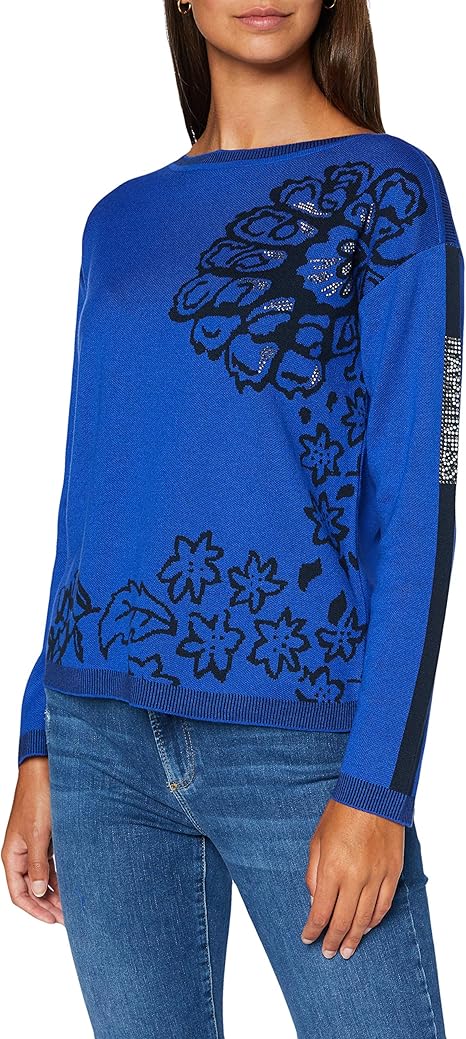 Betty Barclay Collection Women S Jumper 5216 1860 Blue Dark Blue Size 44 Amazon De Bekleidung