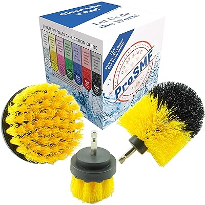 Buy Prosmf Drill Brush All Purpose Cleaner Power Scrubber Drill Brush Set Cleaning Supplies Scrub Brush Cleaning Brush Shower Cleaner Grout Cleaner Bathtub Tile Bathroom Accessories Online In Kazakhstan B089kwftf8