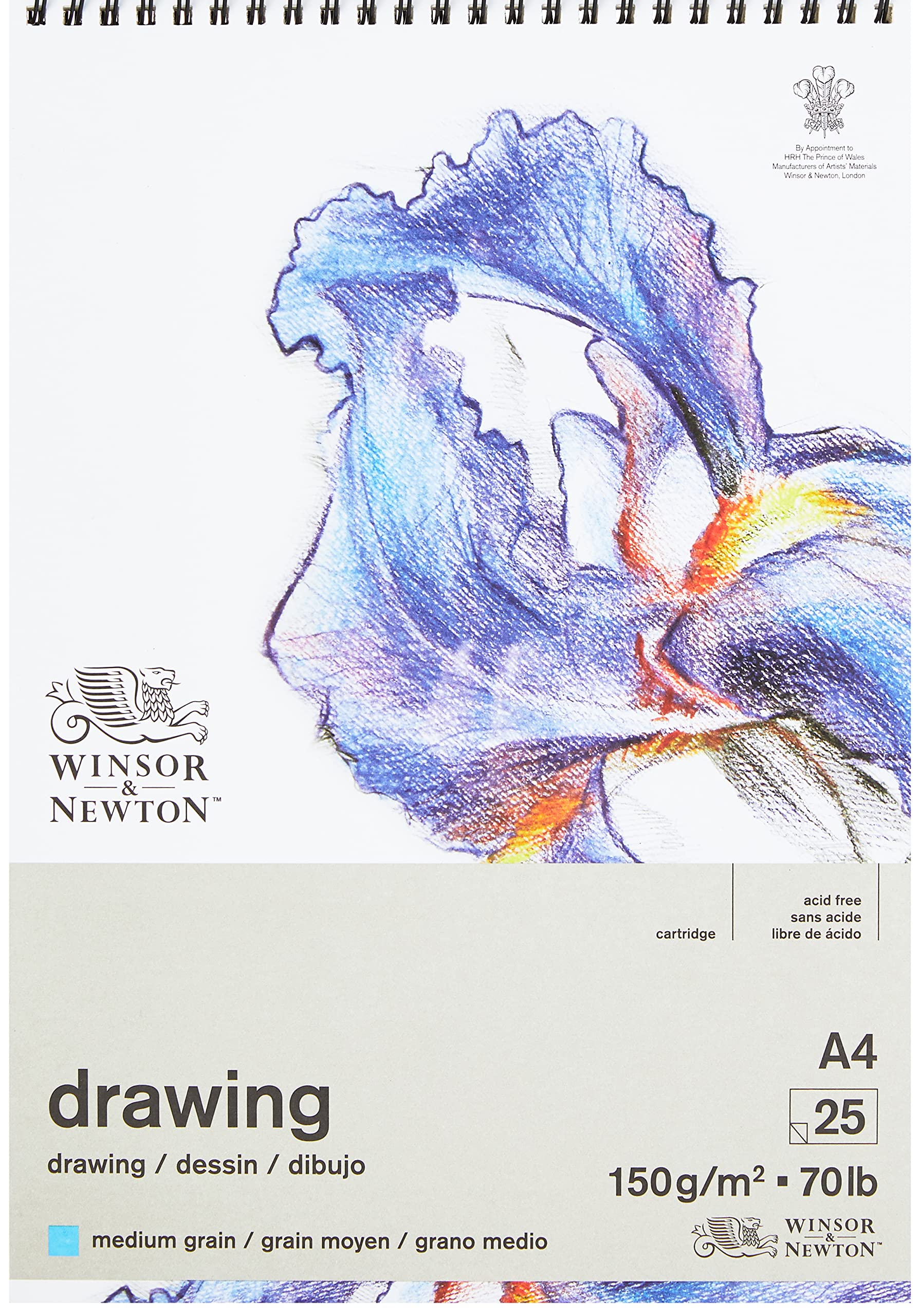 Winsor & Newton Drawing Paper, Natural White, A4, 6691006
