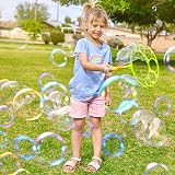 JOYIN 19pcs Large Bubble Wands Set with Tray 53cm Giant Bubbles Party Kit view 5