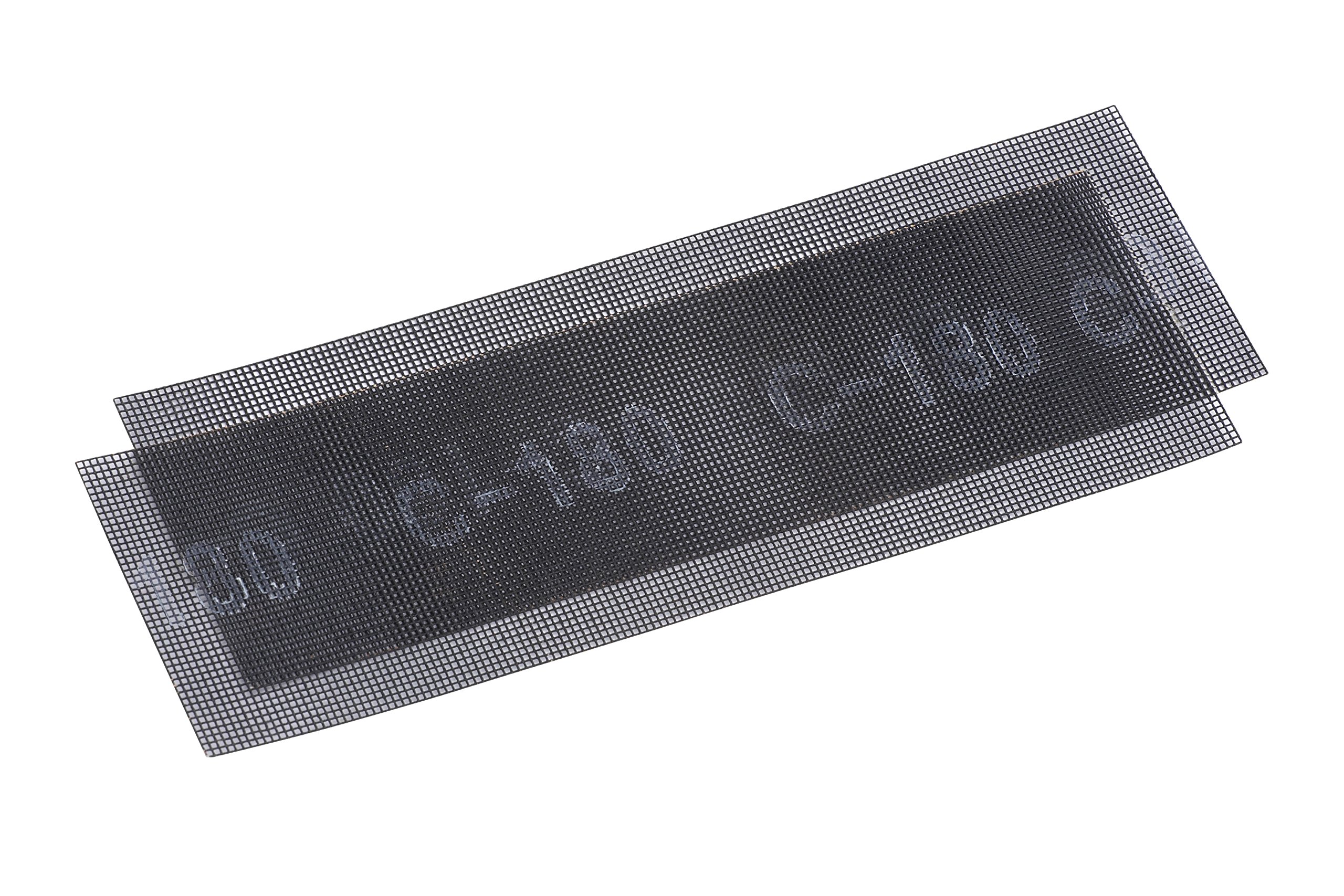 Meister Sanding Grille, Sand pad, for Hand Sanders, Surface Sanders, Sandpaper, Abrasive, 280 x 93 mm, Pack of 2, 4137820