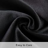 NTBAY 2 Pack Satin Standard Pillowcases 20 x 26 Inches Black view 2