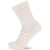 Merrell unisex-adult After Sport Reverse Terry Crew Socks 1 Pair Pack Soft and Cushioned Comfort