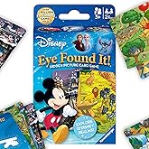 Ravensburger World of Disney Eye Found It Card Game - Engaging Family Fun | Immersive Disney Scenes | Skill-Building Game | F