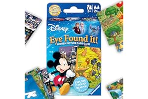 Ravensburger Eye Found It! World of Disney Card Game - Fun and Educational Spot It for Toddlers, Preschoolers, Boy and Girls Ages 3-8 - Family-Friendly for Endless Fun
