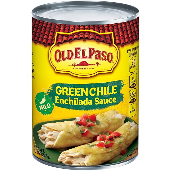OLD EL PASO GREEN CHILI ENCHILADA SAUCE MILD...