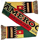 Cameroon Soccer Knit Scarf