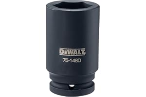 Dewalt DWMT75148B 3/4" Drive Impact Socket Deep 6 PT 33MM