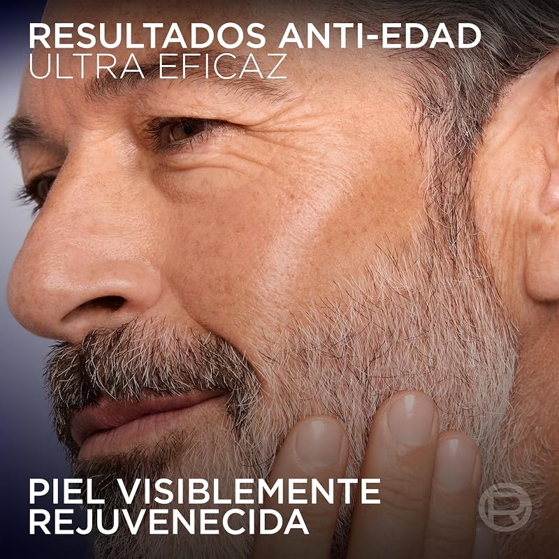 L'oréal creme hidratante para homens, antirrugas e antienvelhecimento, com ácido hialurônico hidratante para envelhecimento, para pele seca e opaca, men expert power age, 100ml