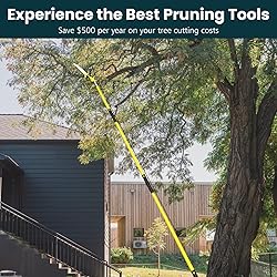 Dremmt 27 FT Pole Saws for Tree Trimming, [Ultra