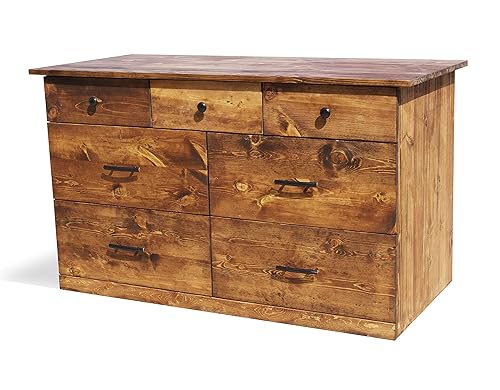 Amazon Com Solid Wood Rustic Dresser Home Living Bedroom