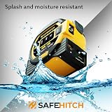 SAFEHITCH 3-in-1 Tape Measure Laser Measure Cross Line Digital LCD 40M 5M view 3