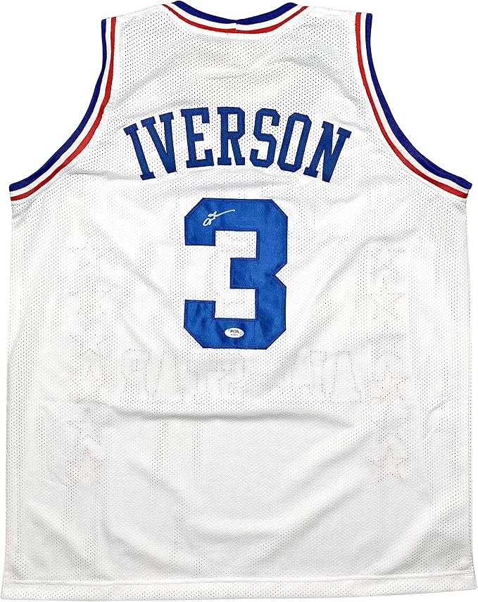 iverson signed jersey