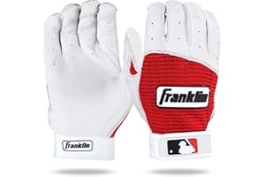 Franklin Sports MLB Baseball Batting Gloves - Pro Classic Batting Gloves for Baseball + Softball - Adult Men's + Youth Battin