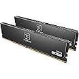 TEAMGROUP T-Create Classic 10L DDR5 32GB Kit (2 x 16GB) 5600MHz (PC5-44800) CL46 Hynix IC Desktop Memory Module Ram, Supports Both Intel & AMD - CTCCD532G5600HC46DC01, Black-UDIMM