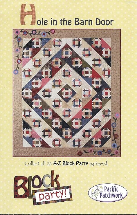 Amazon Com Hole In The Barn Door Pattern Ppw 294 Finished Size 66