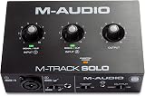 M-Audio M-Track Solo USB Audio Interface with XLR/Line IN and Software Suite