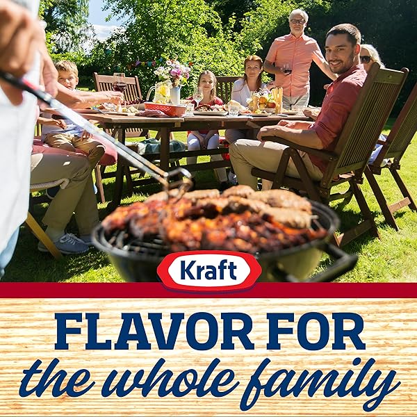 KRAFT SWEET BROWN SUGAR SLOW-SIMMERED BARBECUE BBQ SAUCE, 18 OZ BOTTLE