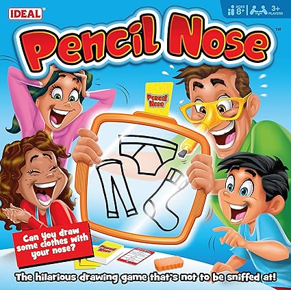 Ideal 10900 Pencil Nose Family Game 