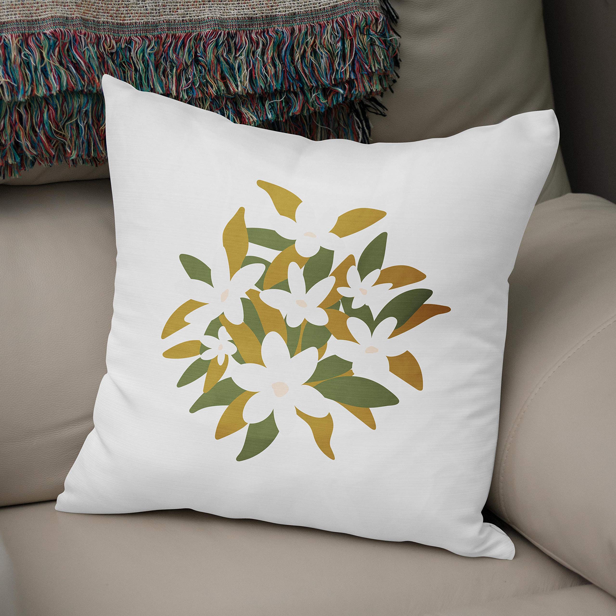 Bonamaison, Decorative Cushion Cover - 50% Cotton 50% Polyester - 43x43cm - Designed and Manufactured in Turkey