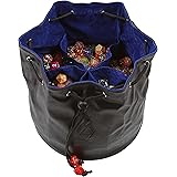 Forged Dice Co. Pouch of The Endless Hoard Dice Bag - Holds Over 1,000 Polyhedral Dice - Dice Storage Bag with 6 Pockets - Pe