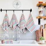 Emma Barclay Jazz 6 Pack Kitchen Tea Towels 45x65cm 100% Cotton view 3