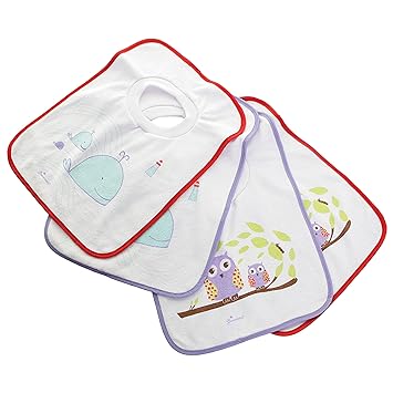terry cloth bibs 10 pack