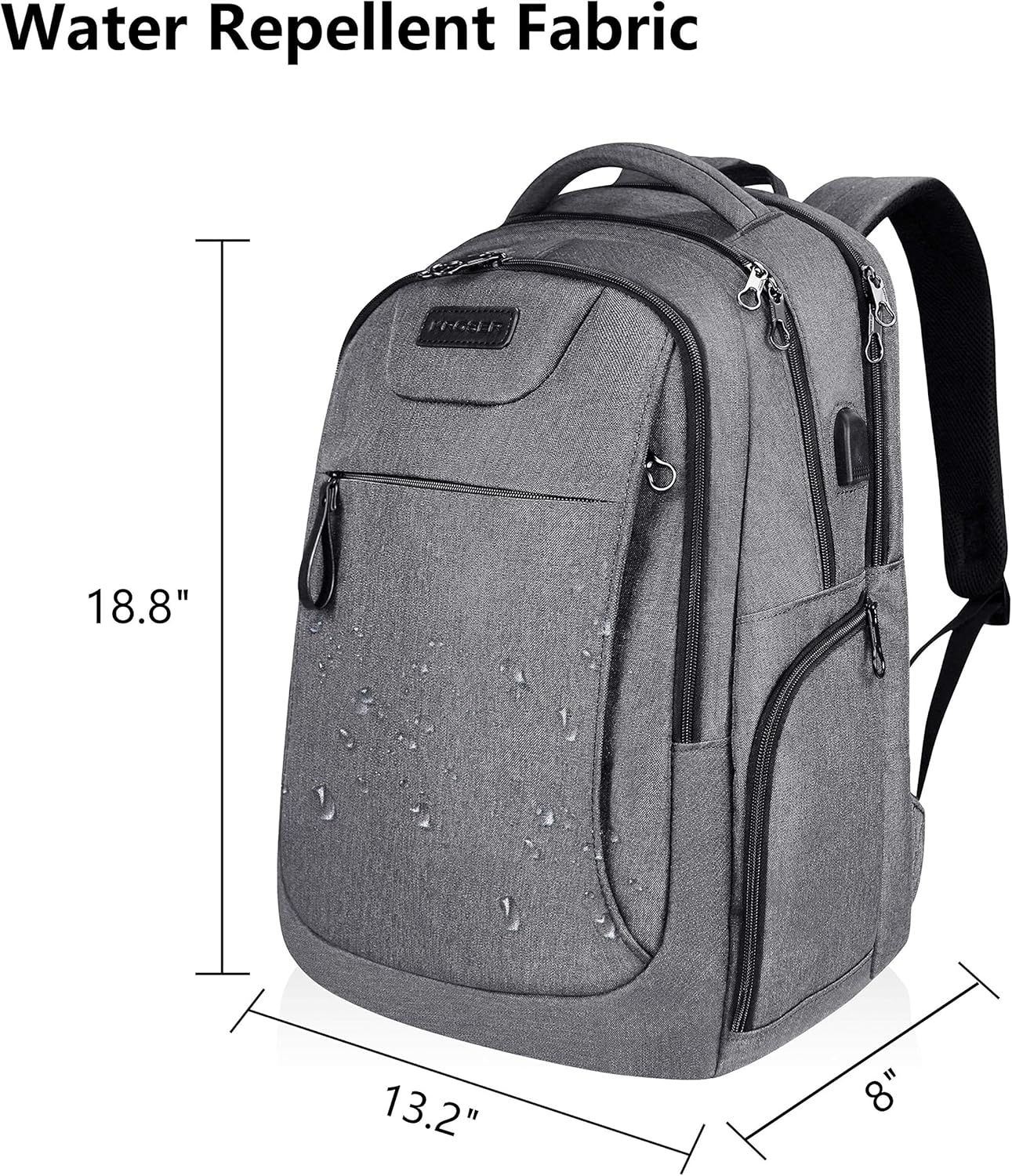 KROSER Laptop Backpack 17.3 inch Large Computer Backpack School
