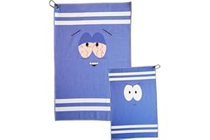 PLAY AND REPEAT Towelie Microfiber Premium Golf Towel - Golf Gift for Men - Golf Accessories and Gifts, Father's Day, Christmas, Birthday Gift