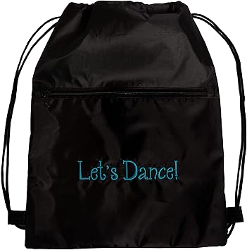 black dance backpack