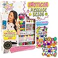 Just My Style Emoticon Message Beads by Horizon Group,DIY 20+ Jewelry Projects Using Symbols & Emoticons.Kit includes Word Beads,Alphabet Beads,Accent Beads,Star & Heart Shaped Beads,ABC Beads & More