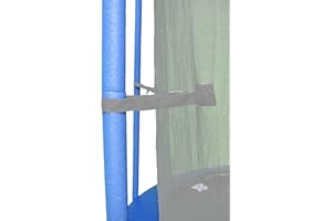 Upper Bounce Foam Noodle Trampoline Pole Foam Sleeves Set of 8 to 16 Trampoline Padding Replacement, Foam Tubes for Padding, 33" or 44" Length, 1” to 1.75" Diameter