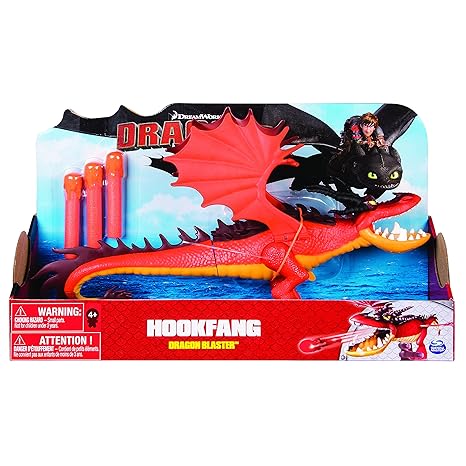 Dragons DreamWorks 6044145 Blaster-Hakenzahn/Hookfang Actionfigur