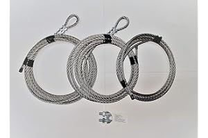 Nilson Direct Ice Castle Fish House Single Axle Replacement Winch Cables Stainless Steel