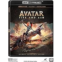 Avatar: Fire And Ash (3 Disc) - 4K UHD/BD Combo + Bonus Disc + Digital