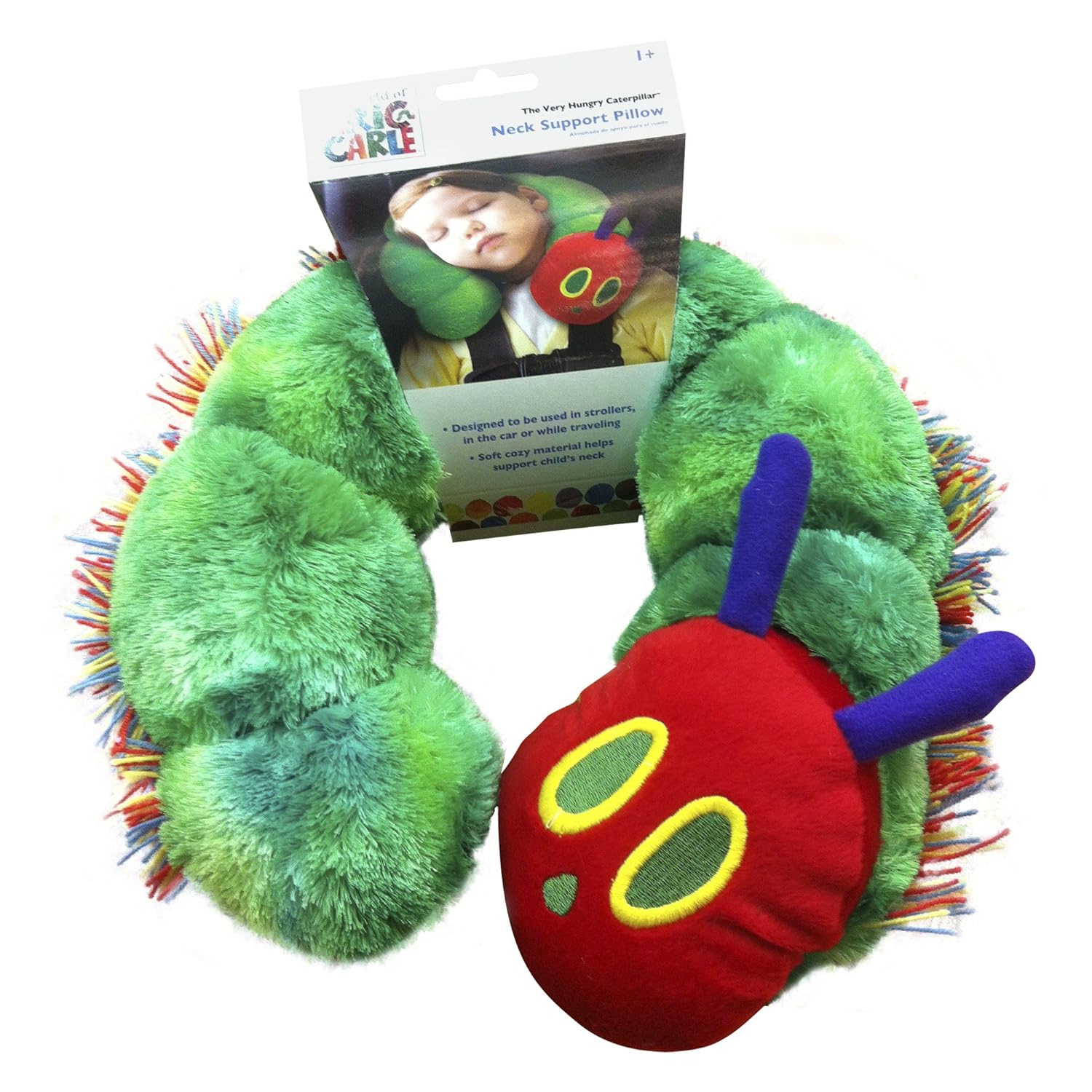 Eric Carle Kid's Neck Pillow, Children's Neck Support ...