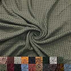 Texco Inc 59" Wide Rayon Spandex Waffle Open Knit