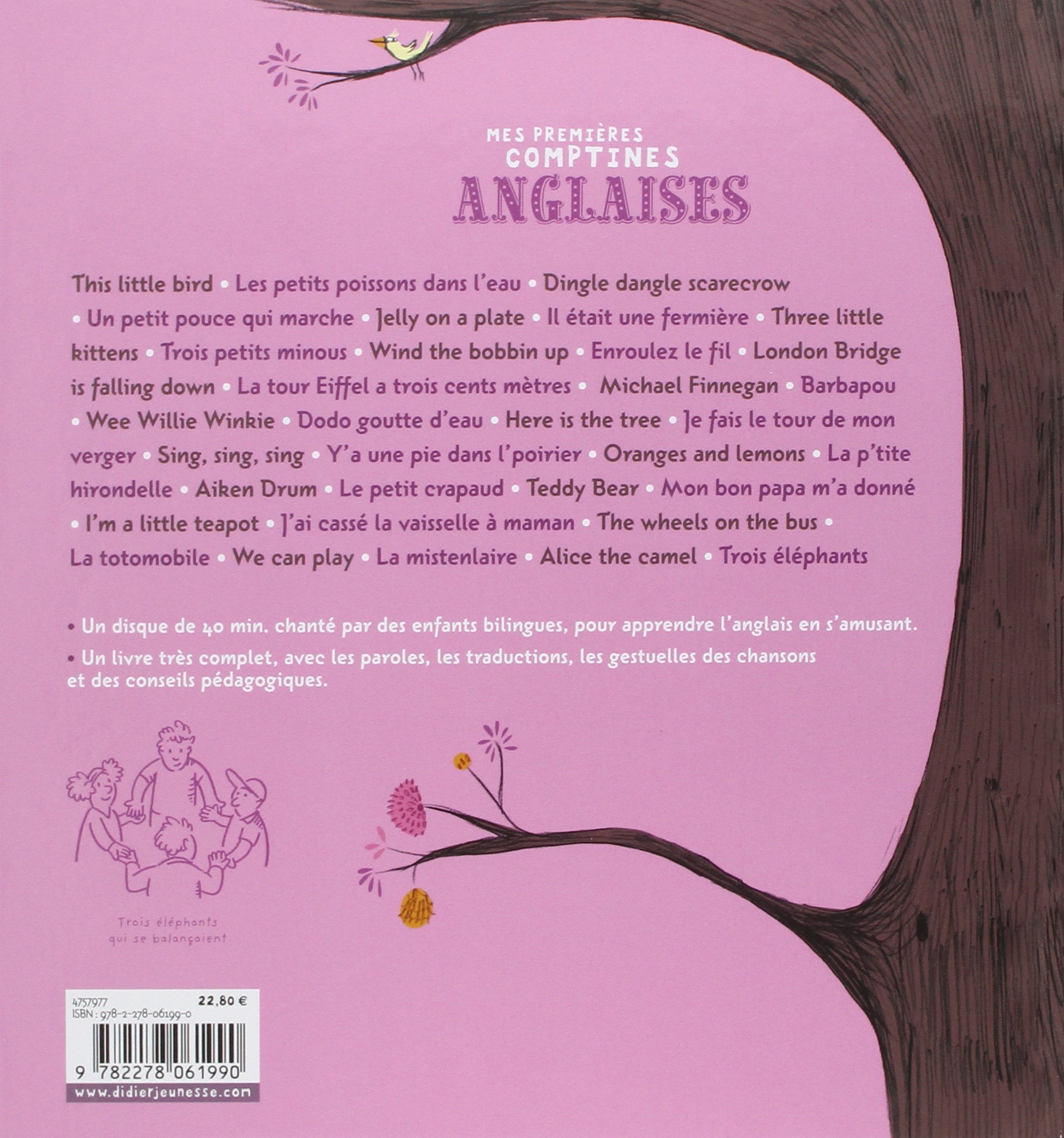 Mes Premières Comptines Anglaises Amazonfr Jeanette Loric - 