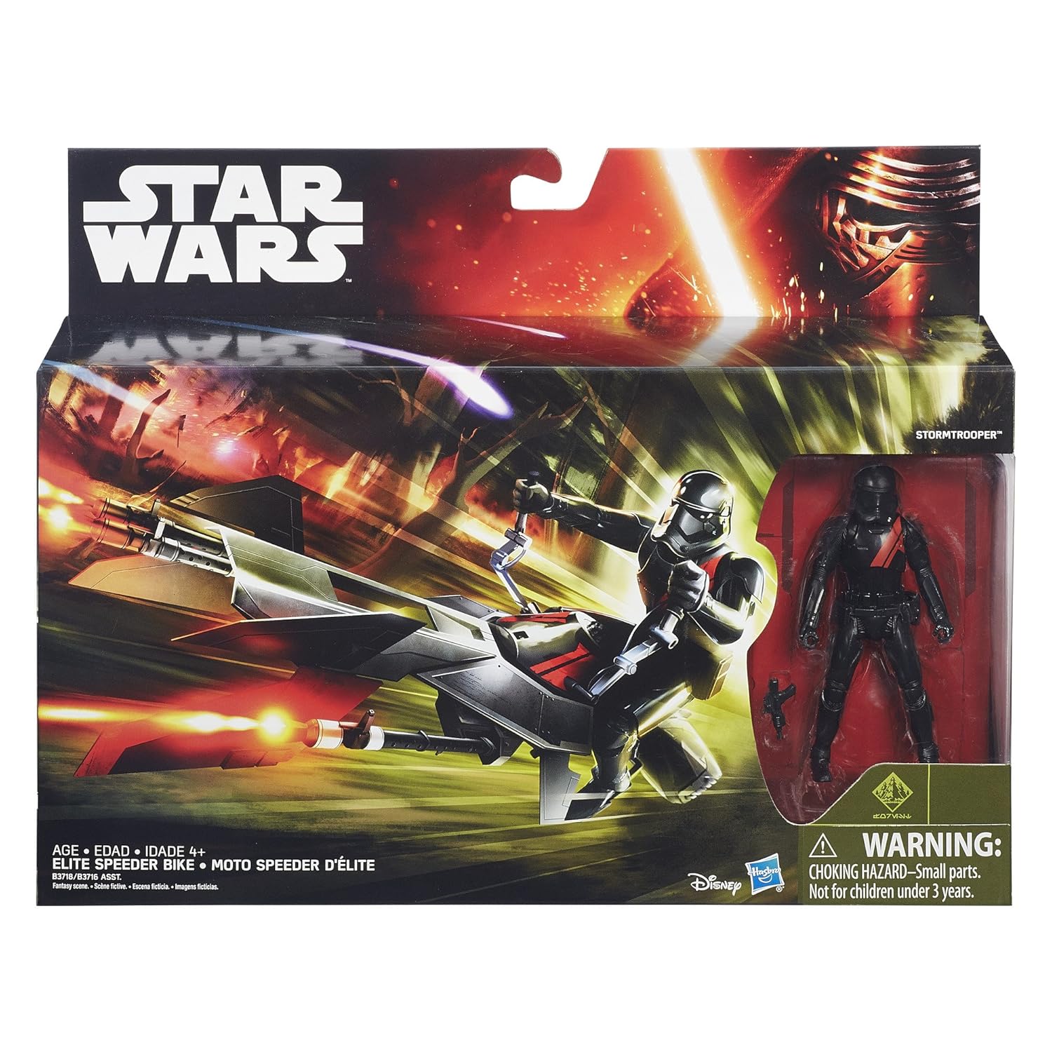 Star Wars The Force Awakens - 3.75-Inch Vehicle Elite Speeder Bike Review