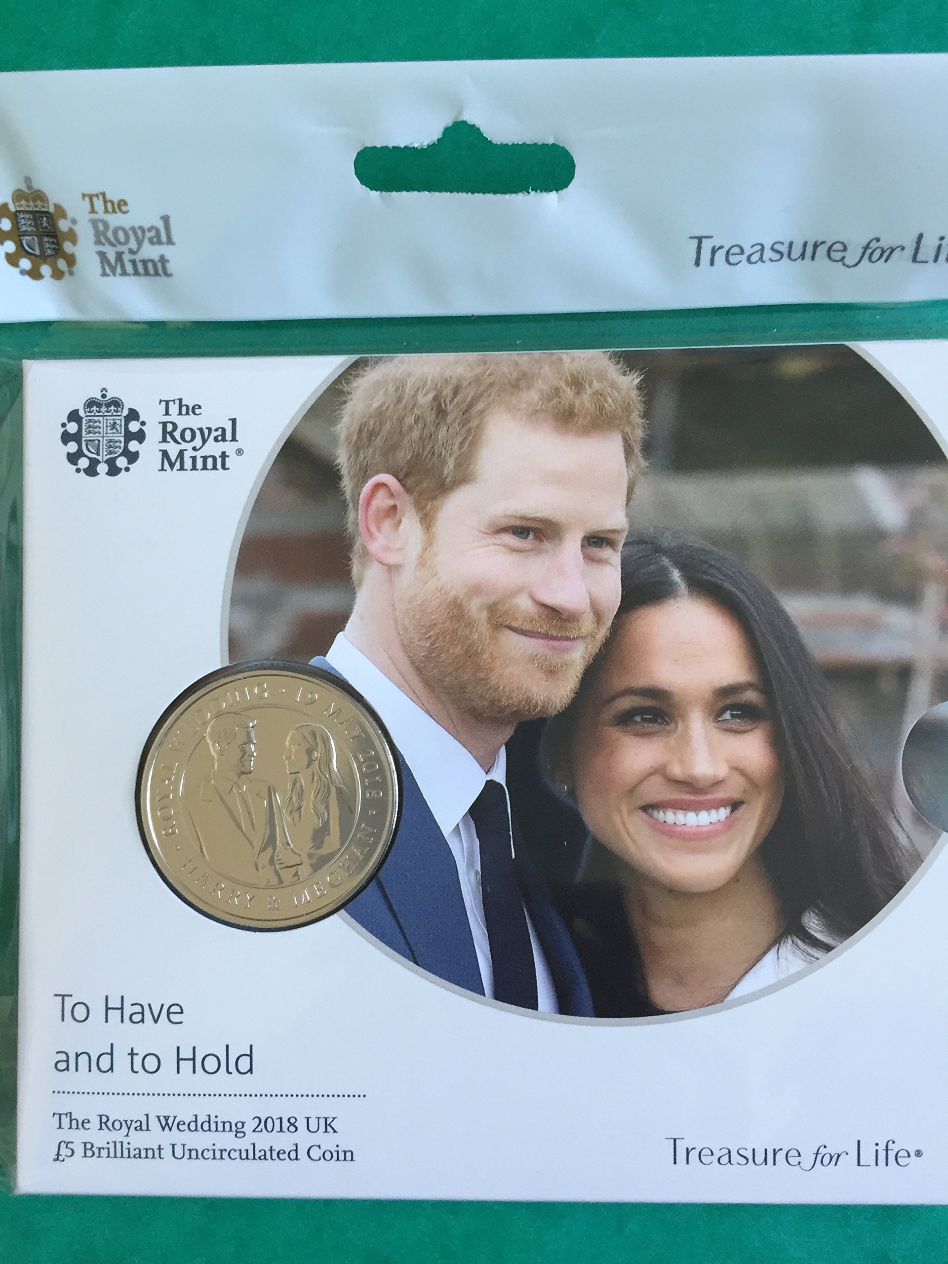 The Royal Wedding 2018 £5BU Coin