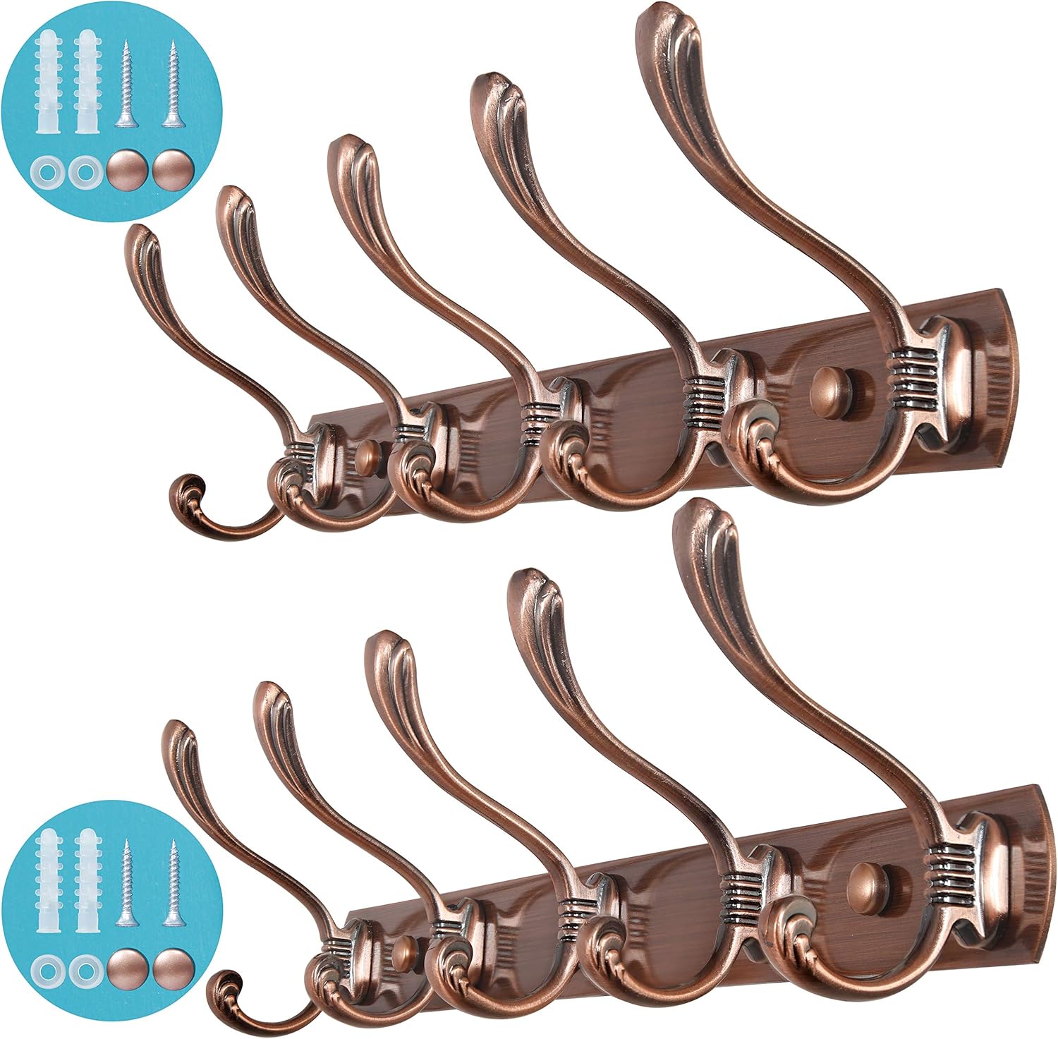 Best Webi Copper Coat Rack Hooks