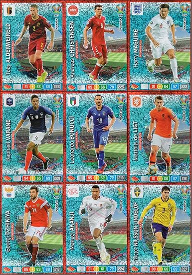 9 But Machine Cartes 415 423 Panini Adrenalyn Xl Uefa Euro Complet Ensemble De Neuf Objets De Collection Et Souvenirs Sports Et Loisirs