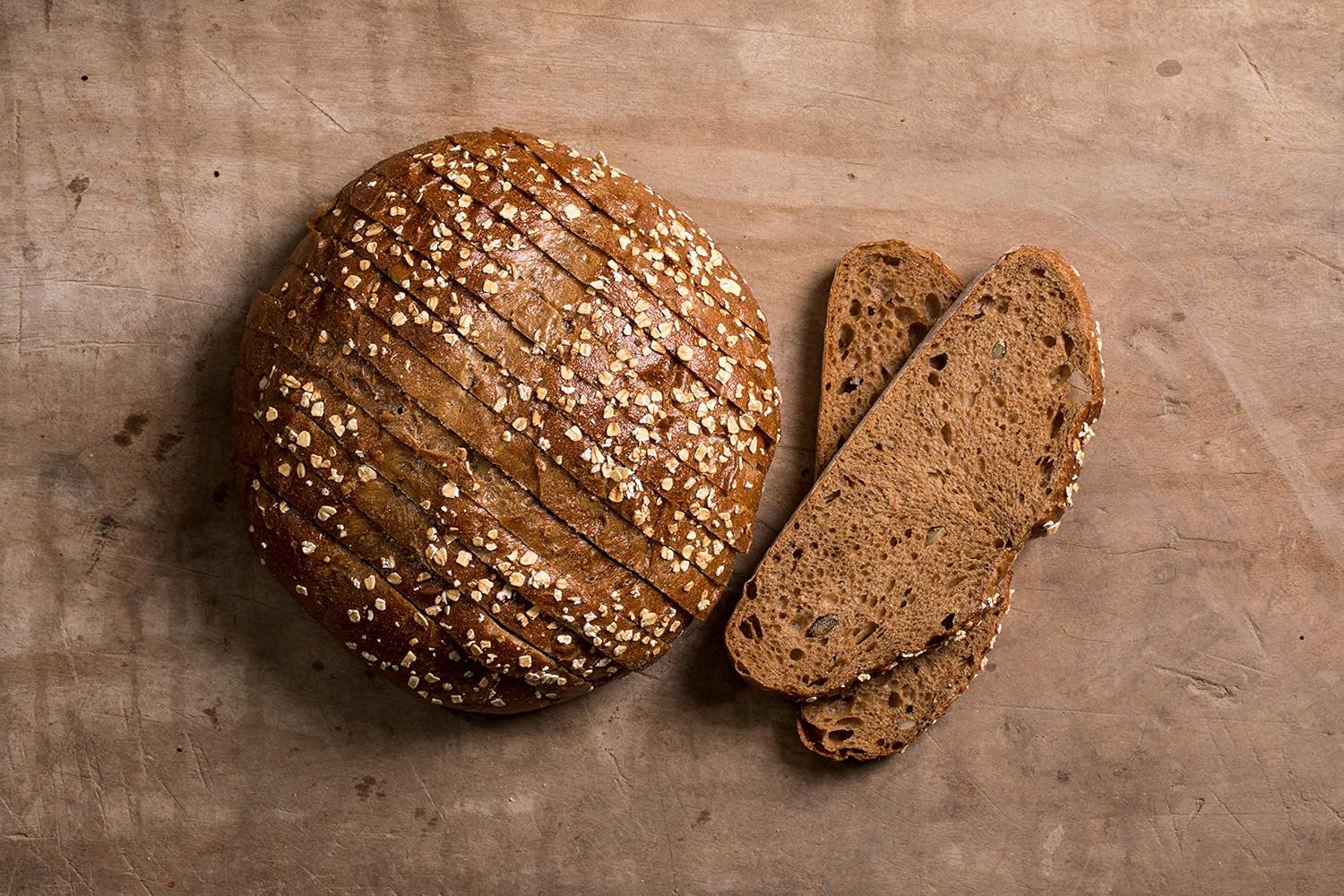 The Rustik Bakery - Hogaza entera masa madre Centeno y pipas, 450 ...