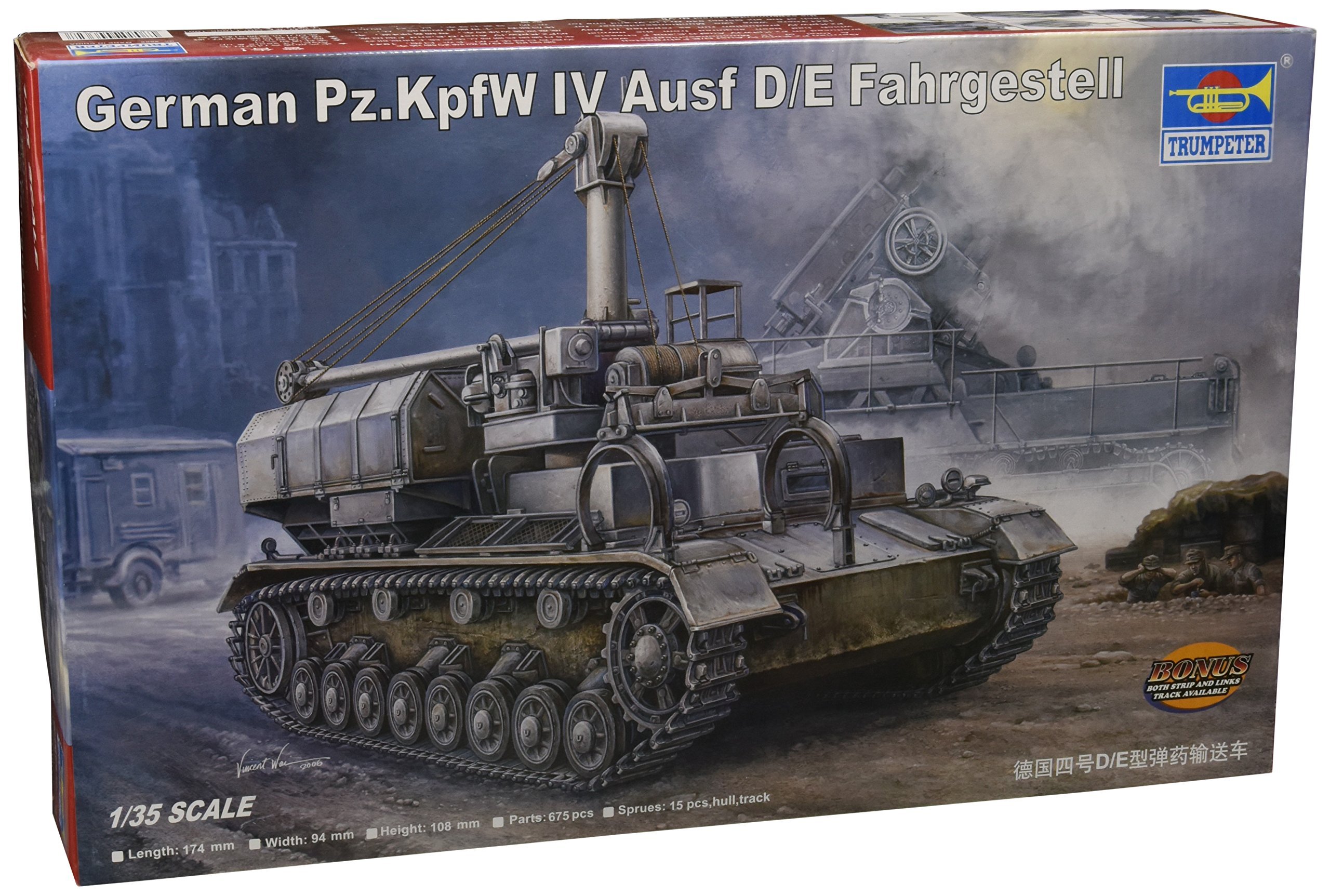 Trumpeter 1:35 - Pz.Kpfw IVAusf.D/E Fahrgestell