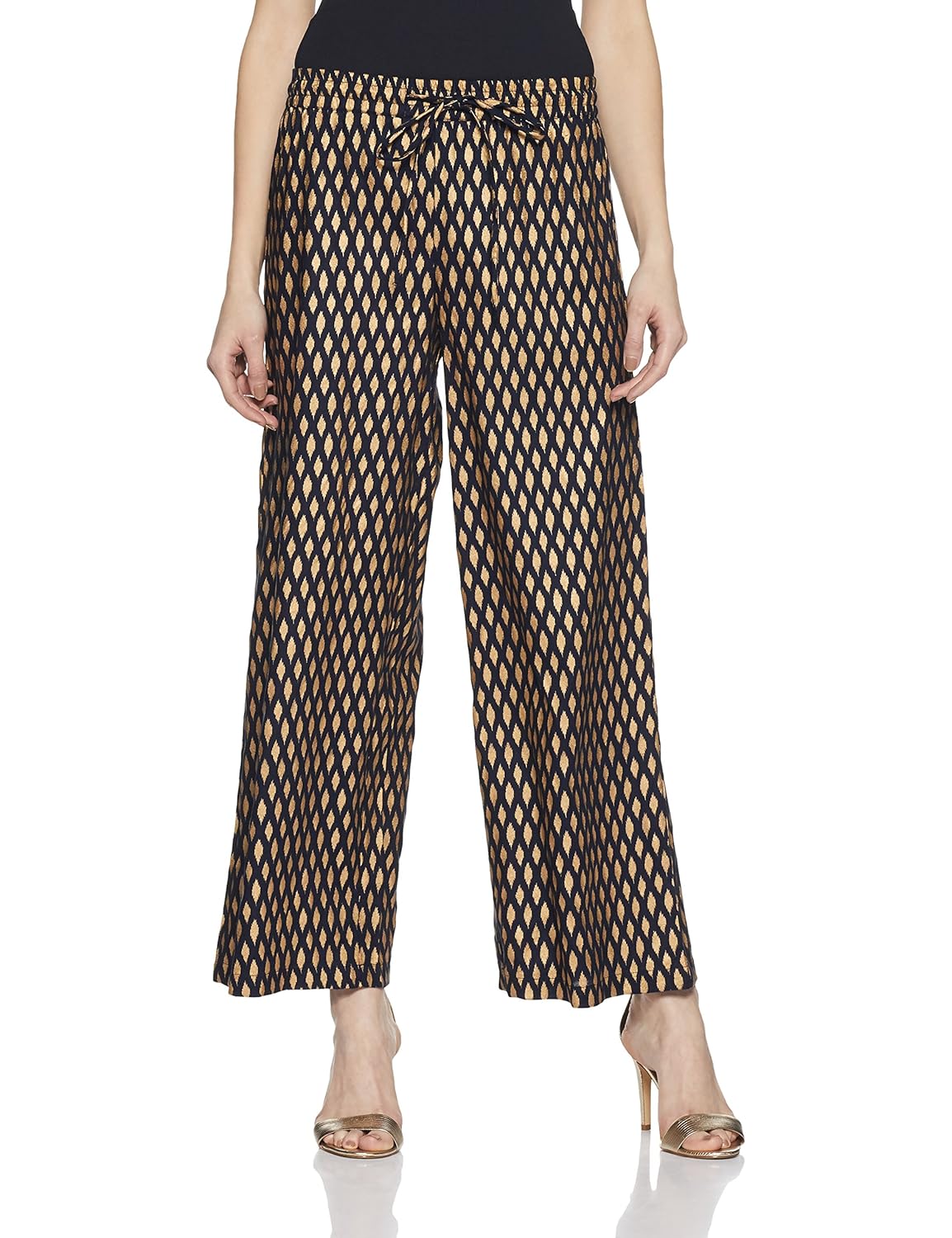 amazon brand- myx women's festive palazzo