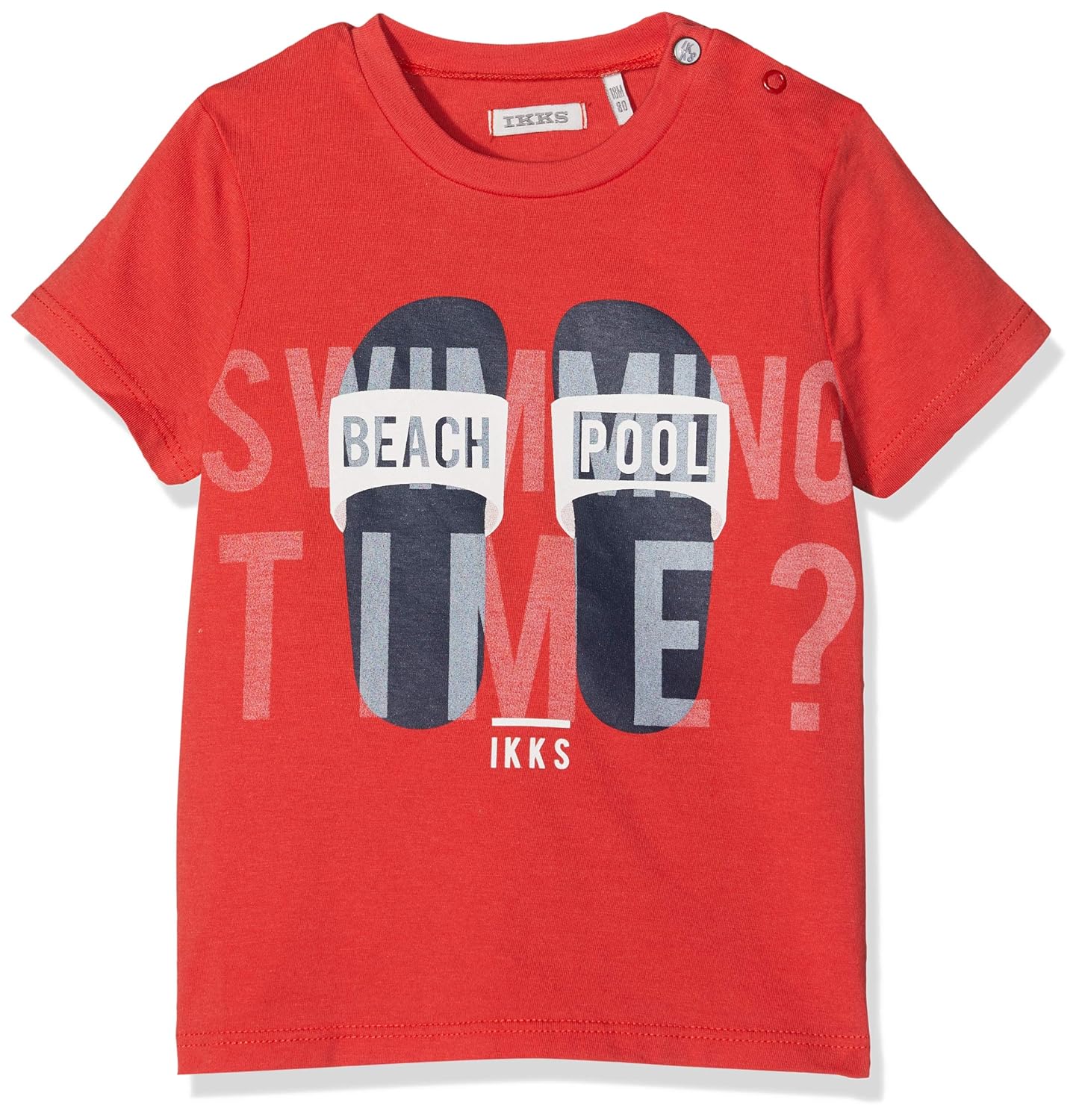 Bebe Garcon Ikks T Shirt Rouge Moyen Bebe Garcon 0 24m Bebe Iplanmovilidad Com