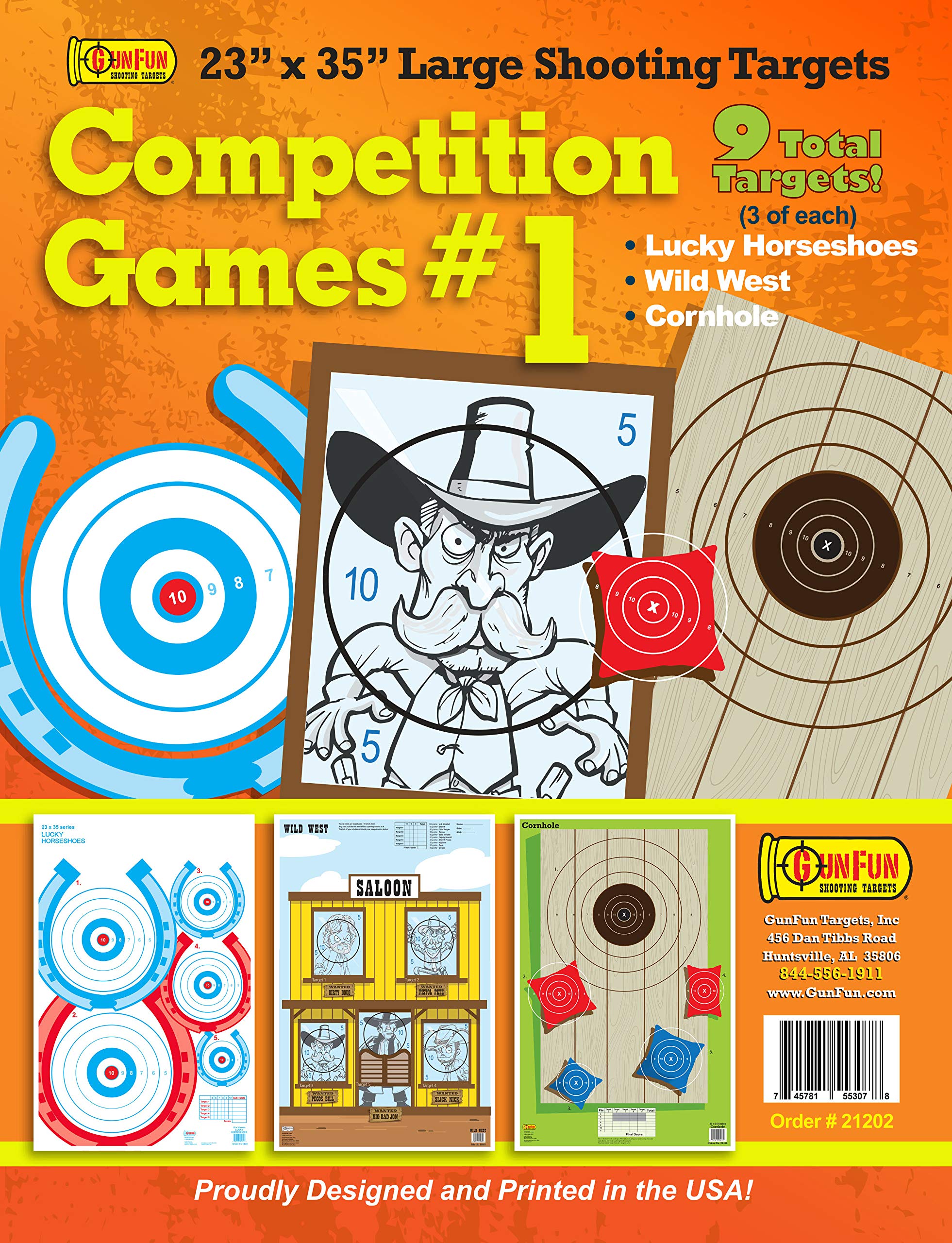 GunFun Targets, Inc. Competition Games #1
