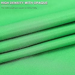 Aimosen 10 X 8 FT Green Screen Backdrop for