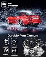 Jansite AHD 1080P Wireless Reverse Camera 5 Inch Monitor 6 LED 170 Wide Angle view 7